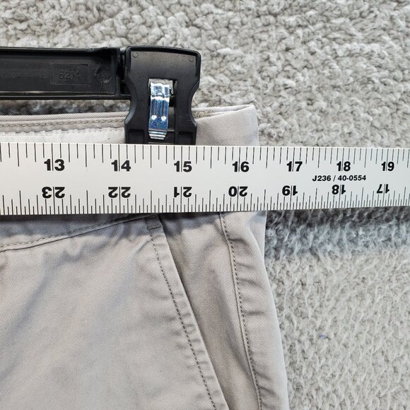 Bonobos Chino Pants Slim Tailored Mens Size 33x30 Light Gray Cotton Pockets - Picture 2 of 11